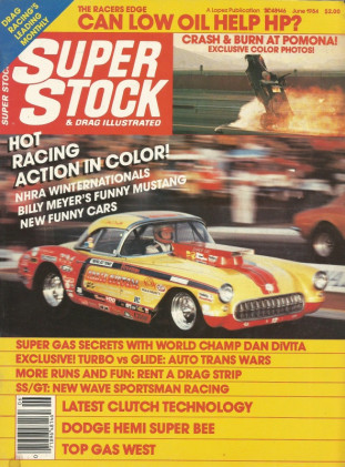 SUPER STOCK 1984 JUNE - HEMI BEE, DiVITA, MEYER, WINTER NATS, SS/GT